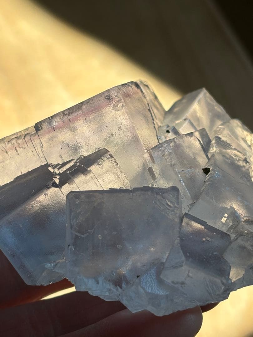 ブルーフローライト　スペイン　アストゥリアス産　ハリックア