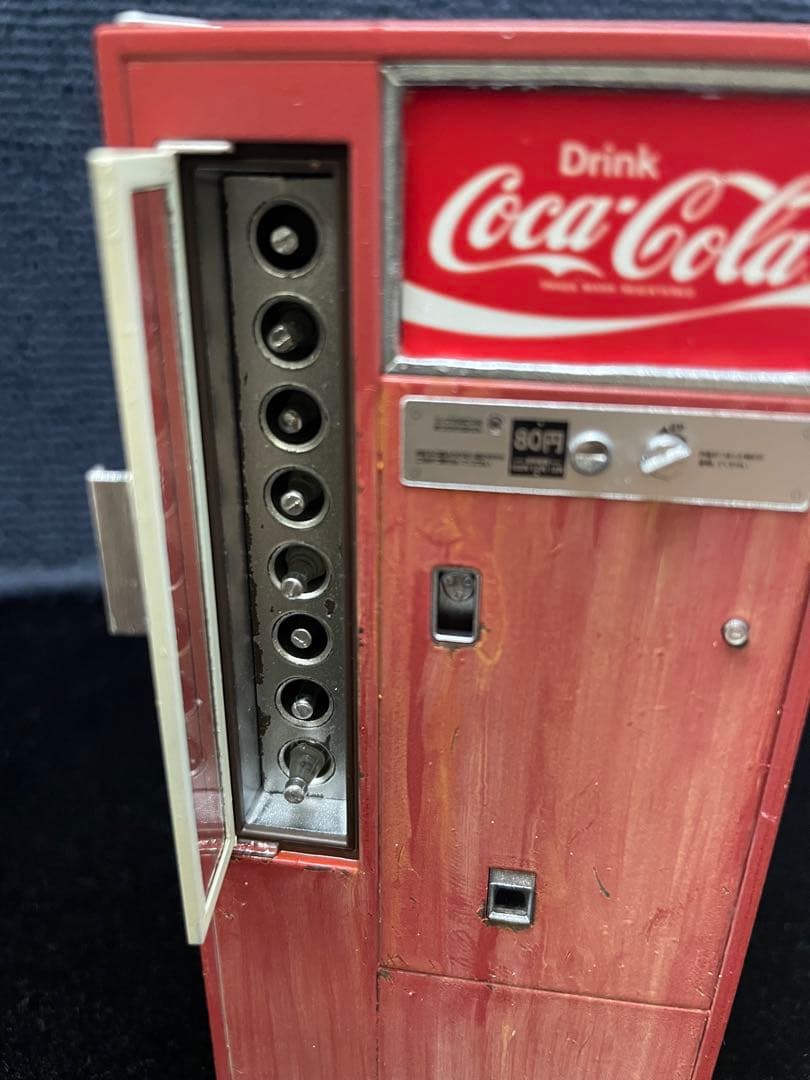 1/12スケール 瓶ジュース コーラ レトロ自販機 完成品 - メルカリ