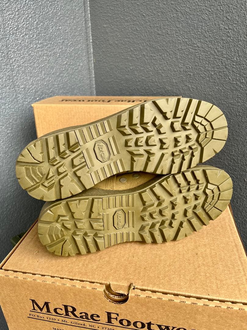 米軍放出未使用品McRae USMCコンバットブーツ 8.5R(26.5)ラスト