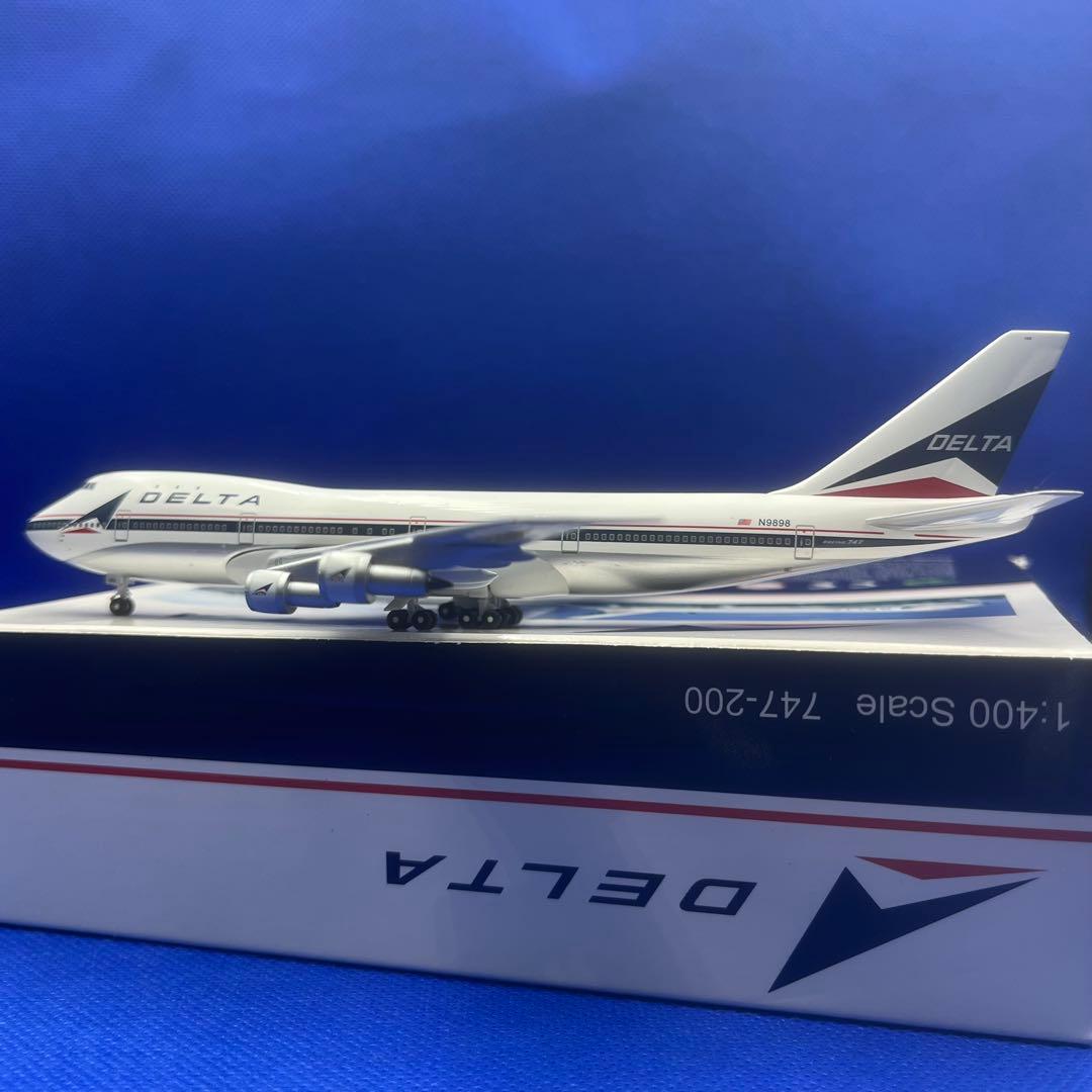 DELTA デルタ航空 747-100 N9898 1/400 モデル - メルカリ