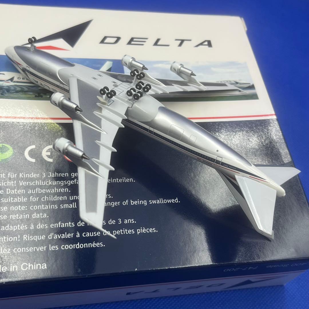 DELTA デルタ航空 747-100 N9898 1/400 モデル - メルカリ