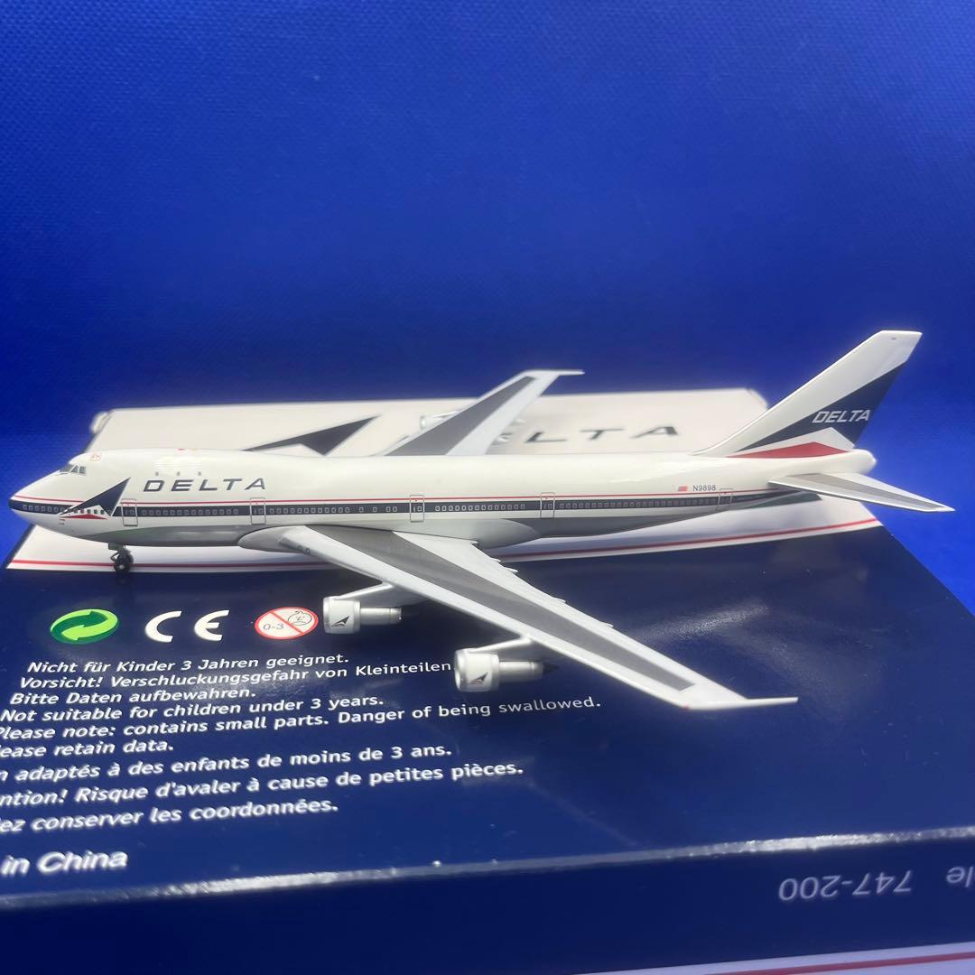 DELTA デルタ航空 747-100 N9898 1/400 モデル - メルカリ