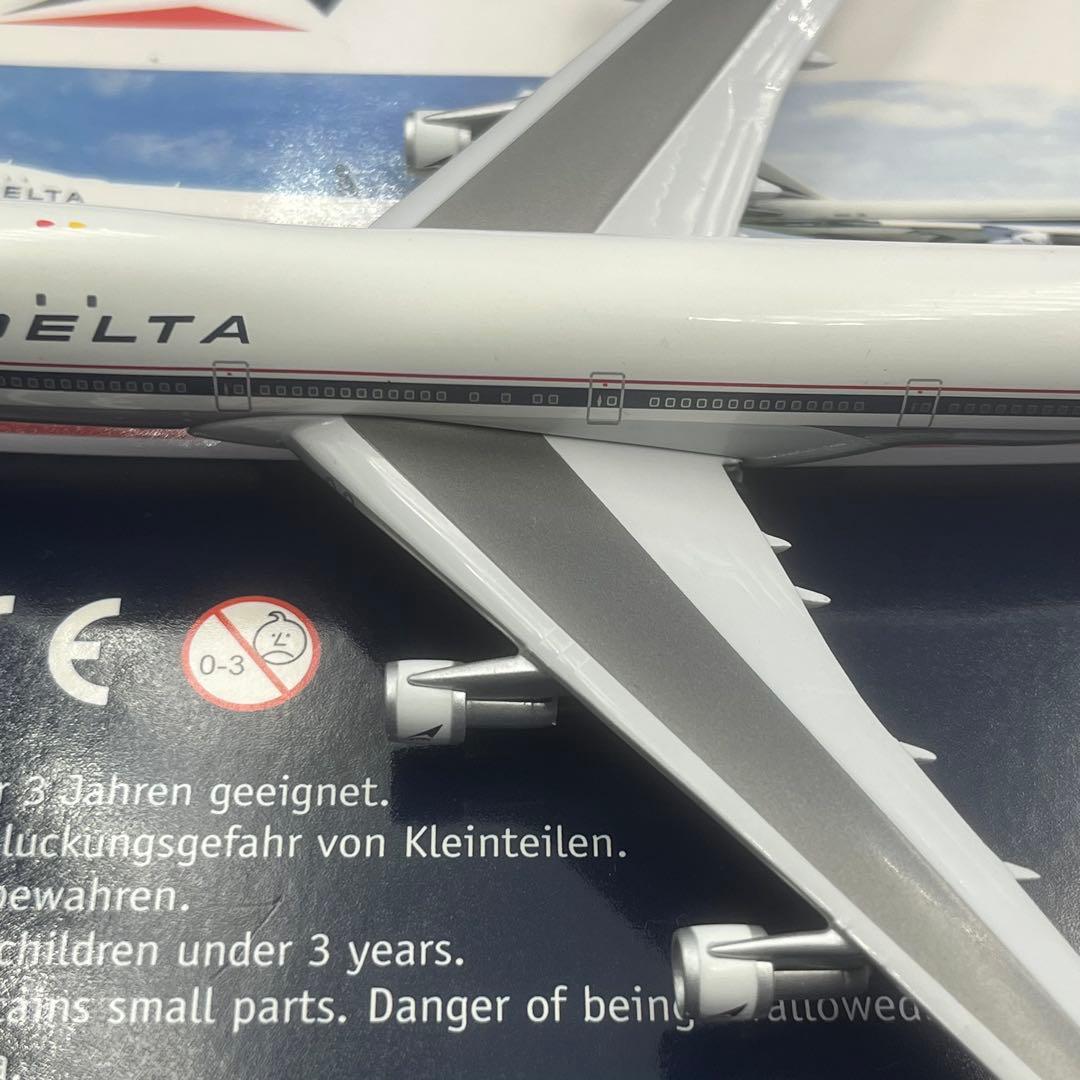 DELTA デルタ航空 747-100 N9898 1/400 モデル - メルカリ