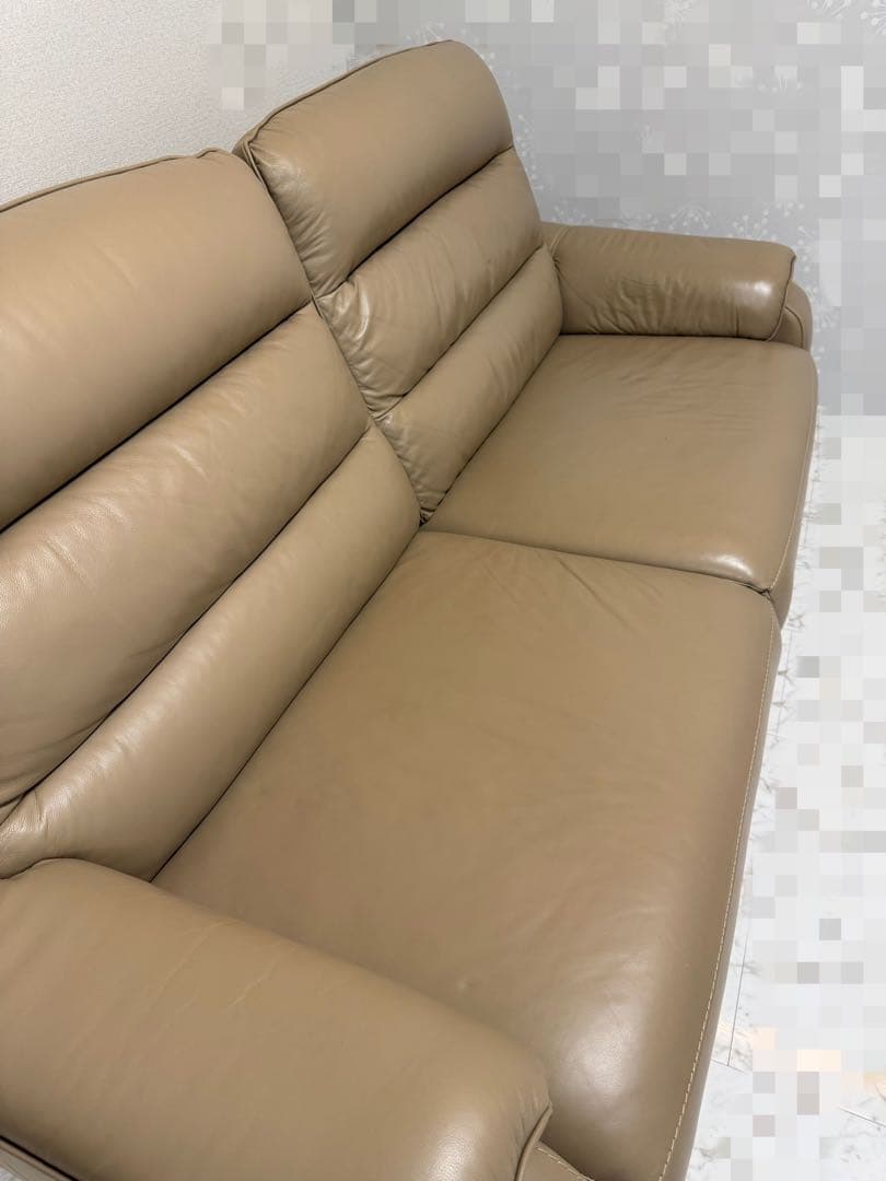 美品　ニトリ 両電動 リクライニングソファ