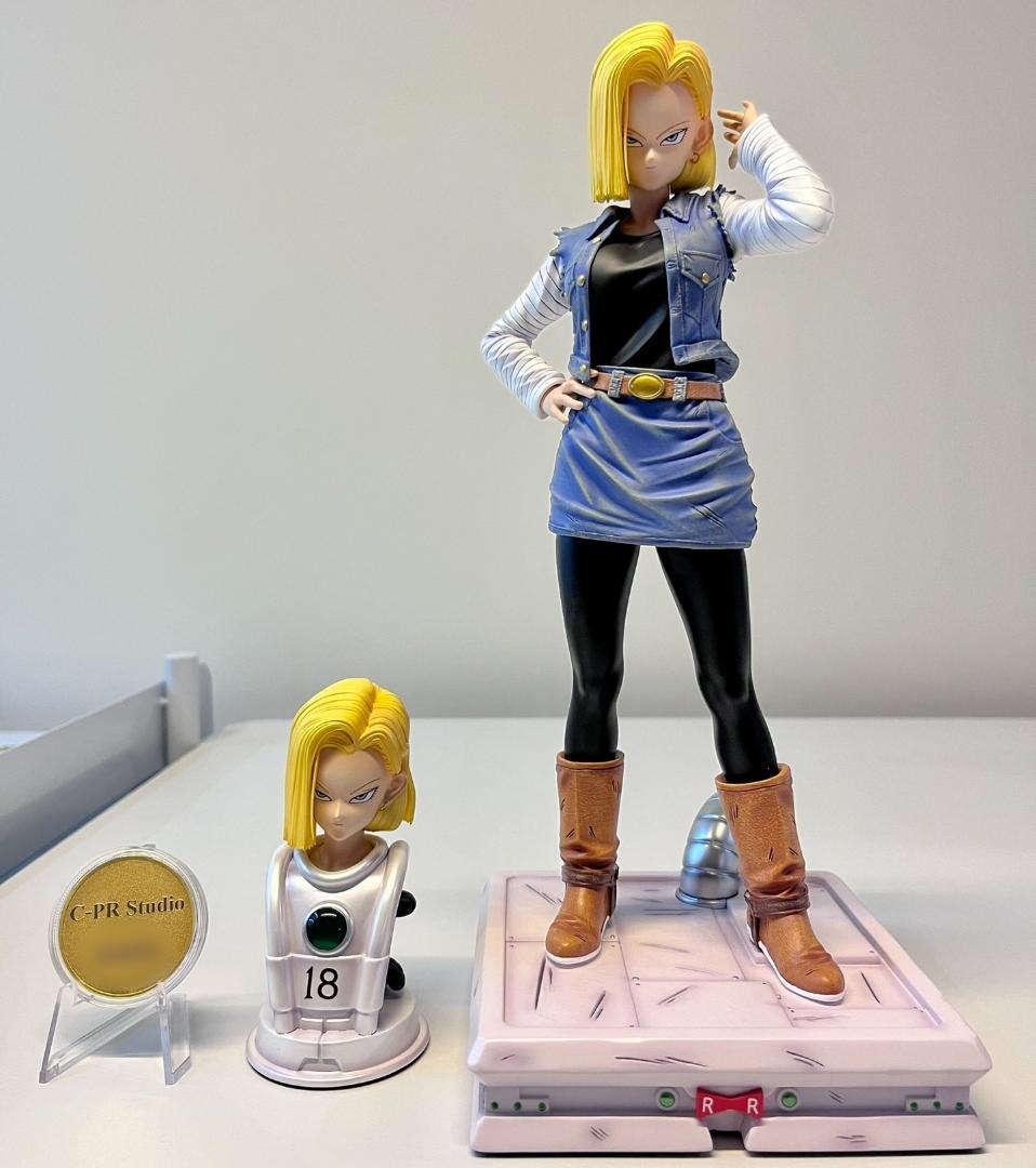 ドラゴンボール 人造人間18号 ガレージキット フィギュア 1/6スケール