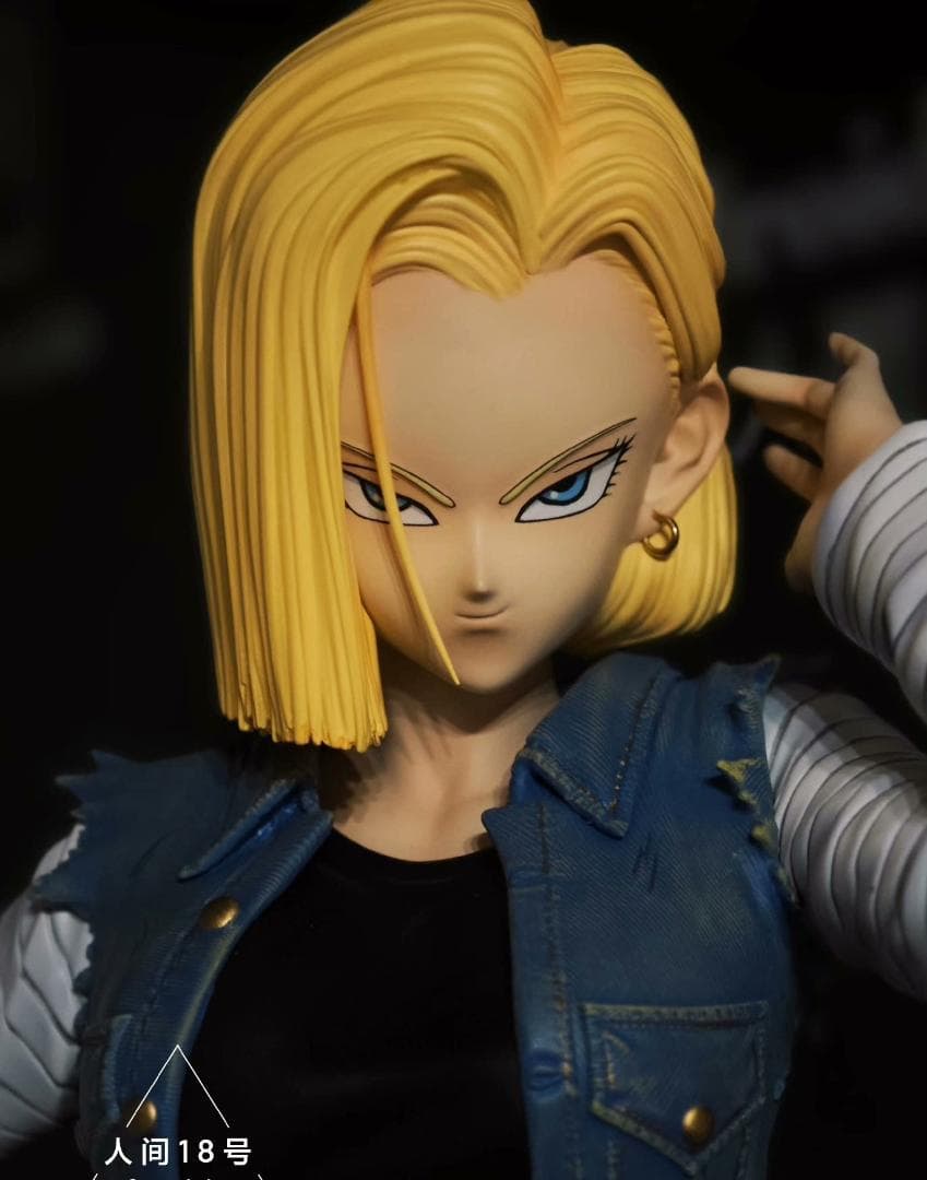 ドラゴンボール 人造人間18号 ガレージキット フィギュア 1/6スケール