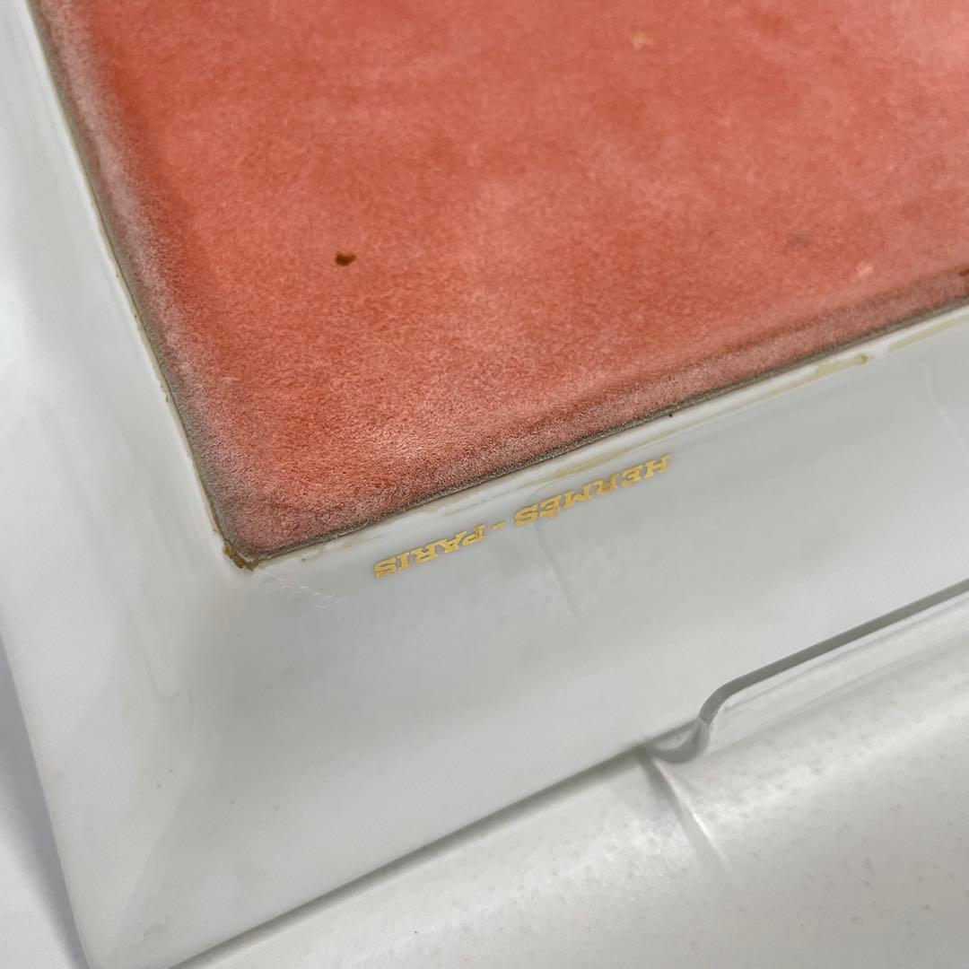 た*ま様 HERMES エルメス　灰皿　アッシュトレイ　陶器　マルチカラー