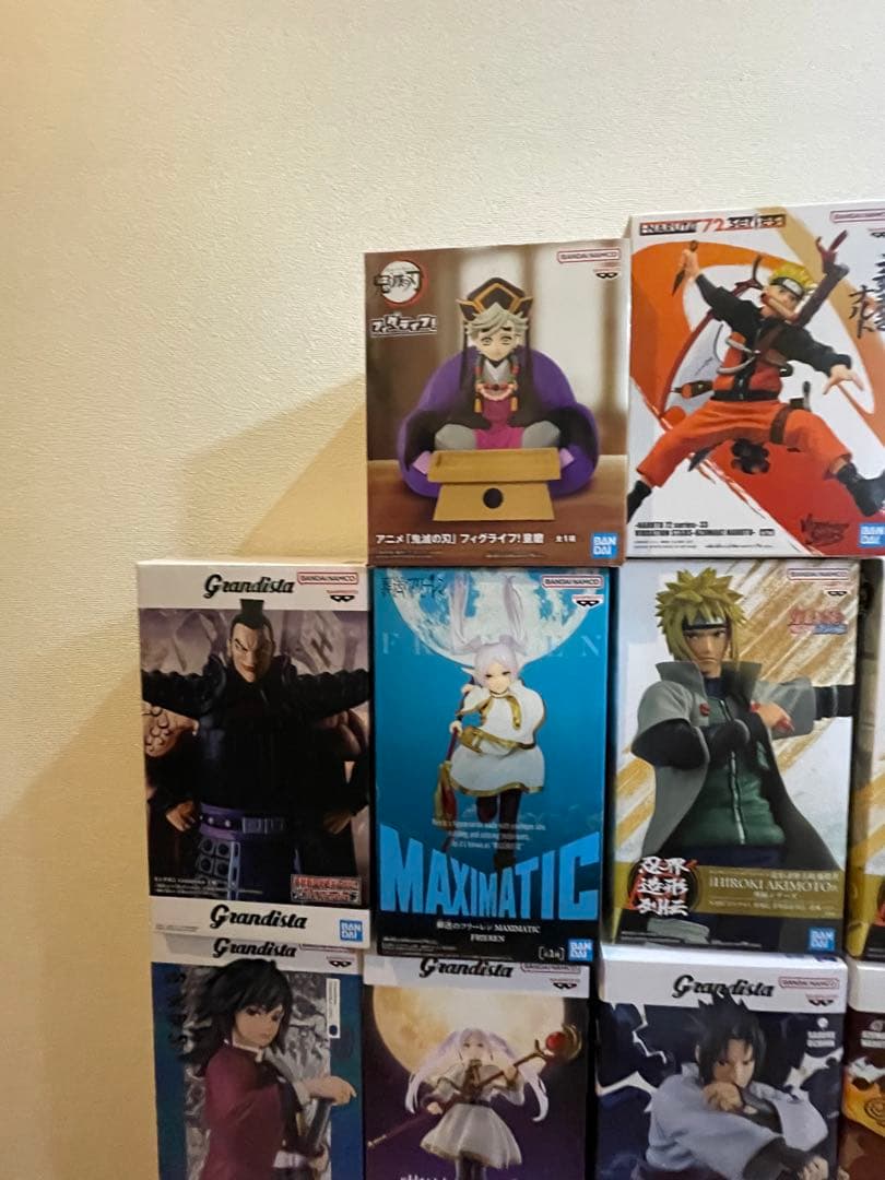 ジャンプ系　プライズ　フィギュア　17点　まとめ　ドラゴンボール　ナルト　鬼滅他