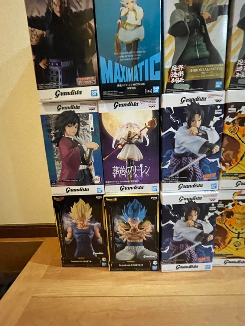 ジャンプ系　プライズ　フィギュア　17点　まとめ　ドラゴンボール　ナルト　鬼滅他