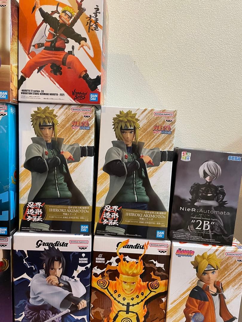 ジャンプ系　プライズ　フィギュア　17点　まとめ　ドラゴンボール　ナルト　鬼滅他