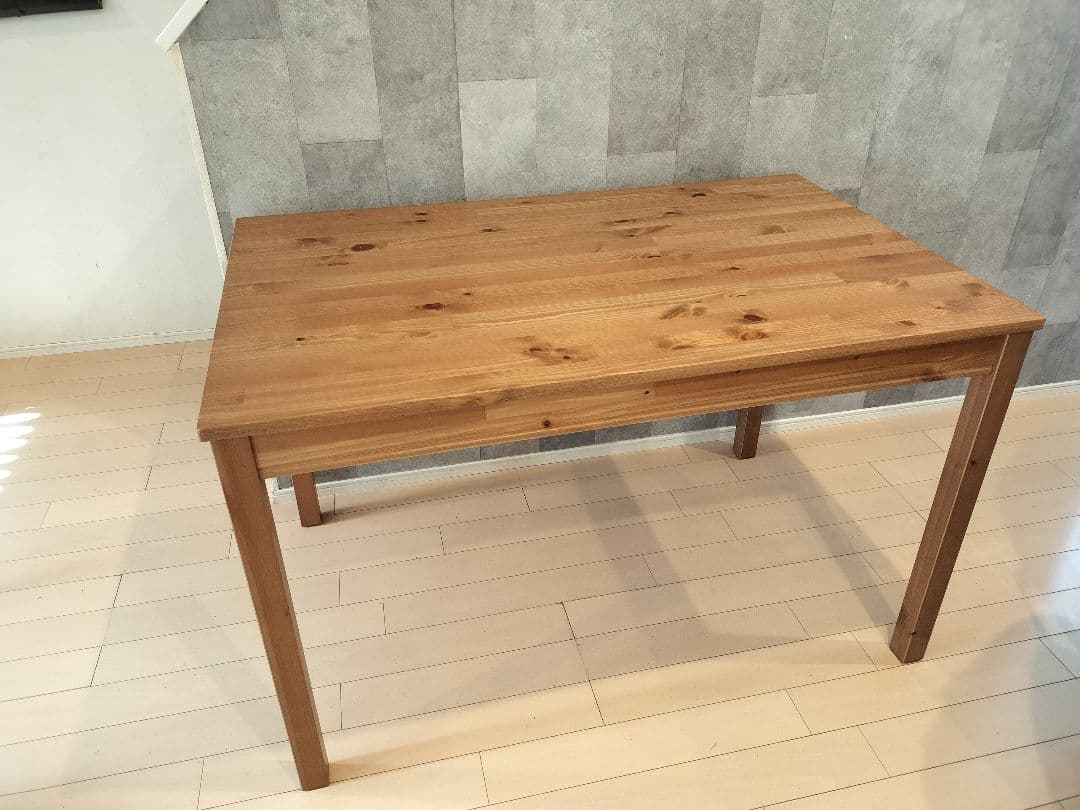 《送料込》IKEA ヨックモック 木製 テーブル ダイニング 机 食卓