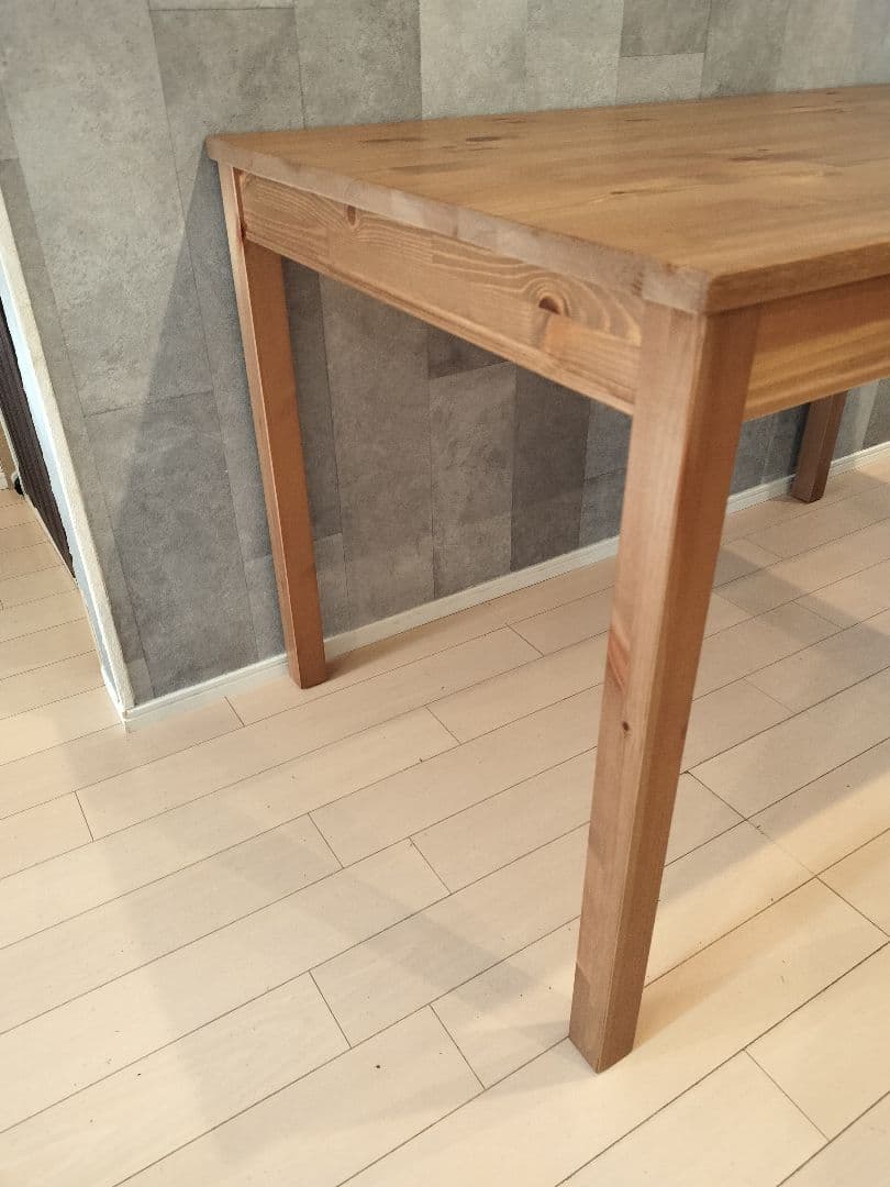 《送料込》IKEA ヨックモック 木製 テーブル ダイニング 机 食卓