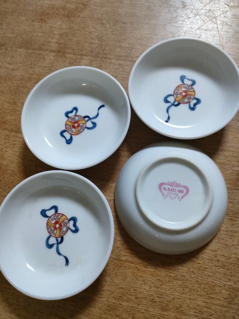 NARUMIナルミ　唐子　中華ホームセット　大皿　炒飯　ラーメン　レンゲ　タレ皿