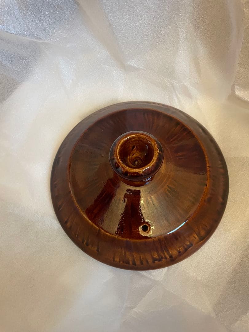 雲井釜　飴秞20cm陶器製土鍋