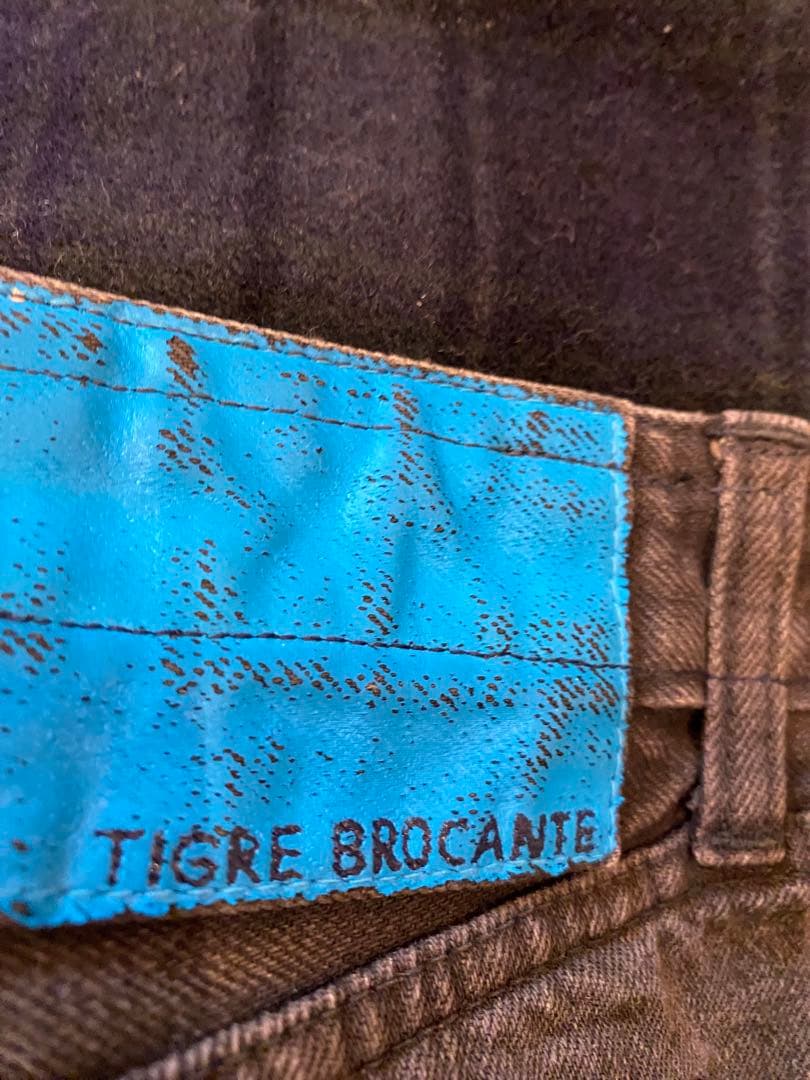 TIGRE BROCANTEハンドリメイクメッセンジャーバッグ 激レア品！