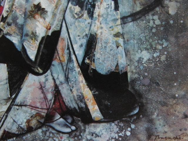 鶴岡義雄、先笄、希少画な集画、状態良好、新品高級額・額装付 - メルカリ