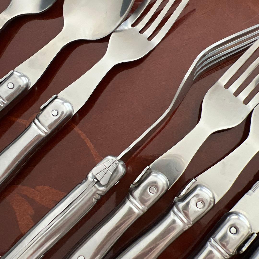 ★LAGUIOLE ラギオール 全１６本　ナイフ&フォーク&スプーン