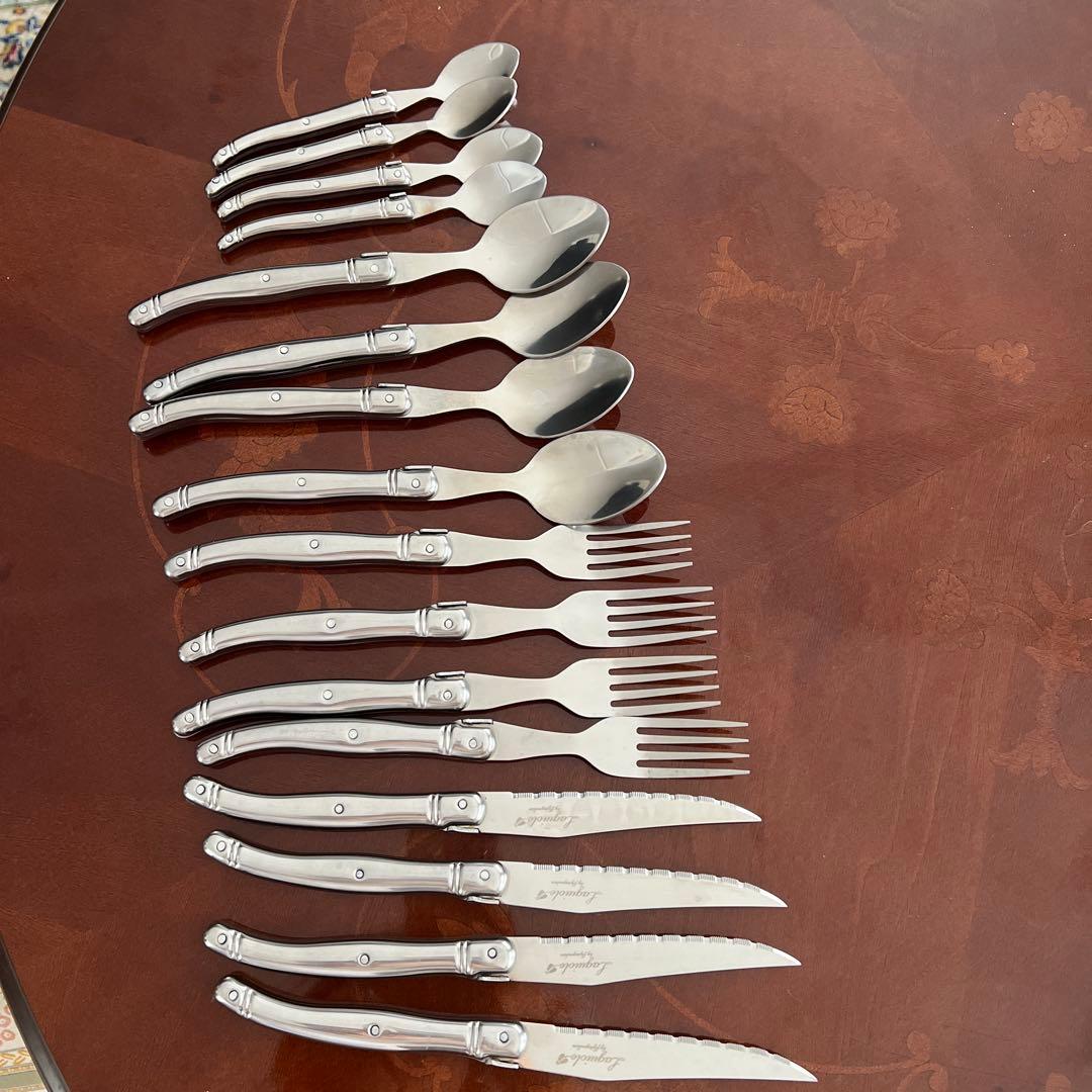 ★LAGUIOLE ラギオール 全１６本　ナイフ&フォーク&スプーン