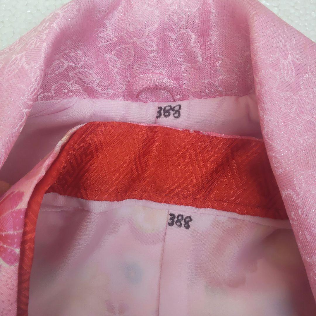 七五三○七五三着物○被布セット○着物○被布○3歳女の子○キッズ着物○襦袢○新品