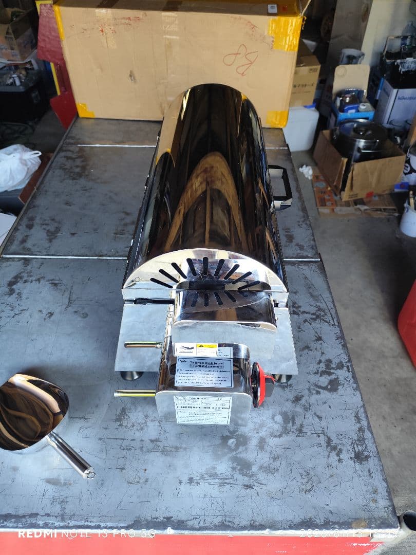 【今月末終了】ベビーカステラ器 45穴 （LPガス）ステンレス製　フッ素コート