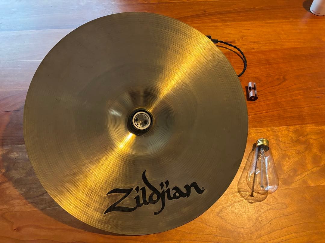 キャンペーン電球付き　Aジルジャン16インチ　ペンダント照明　シンバル照明