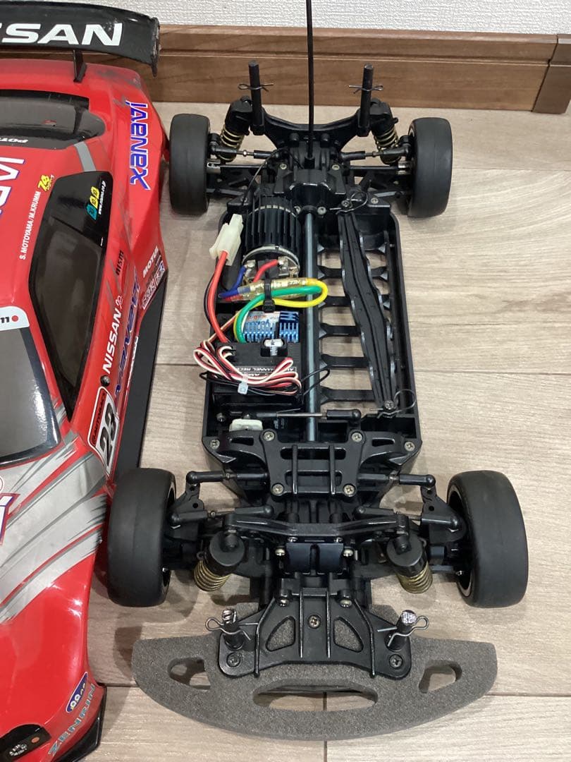 タミヤ スカイライン ニスモGT-R R34 TB-02シャーシ 1/10 - メルカリ