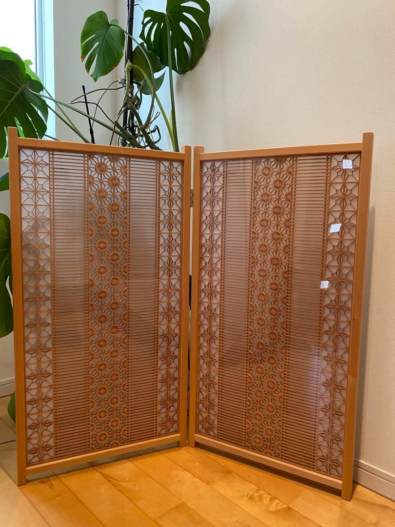組子細工 衝立 パーテーション 伝統工芸品 - メルカリ