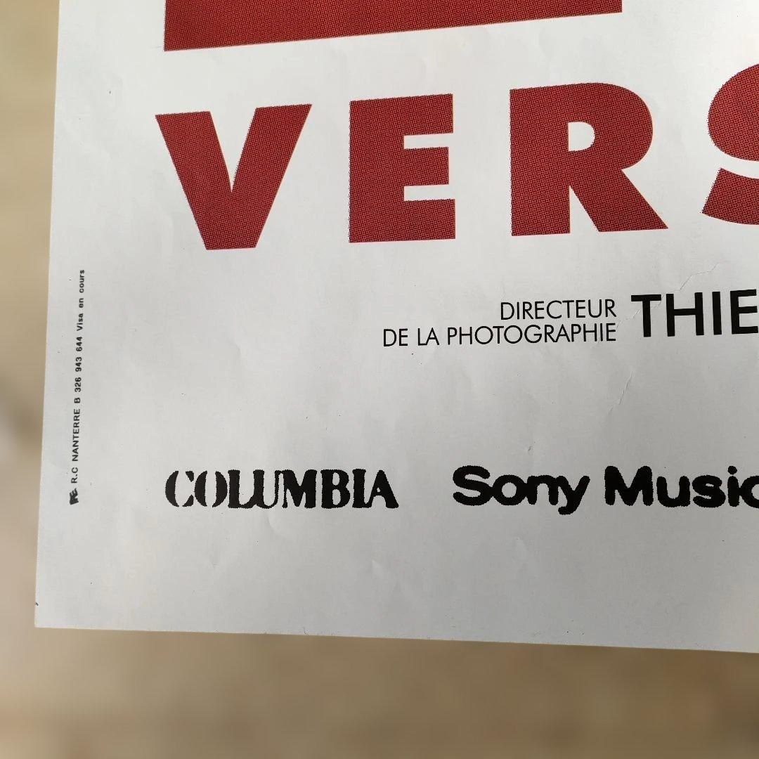 ベッソン監督直筆サイン入り「レオン完全版」本国フランス版メトロ