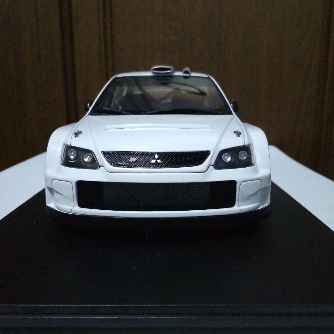 ミツビシ ランサー WRC 05 ホワイト 1/18 オートアート - メルカリ