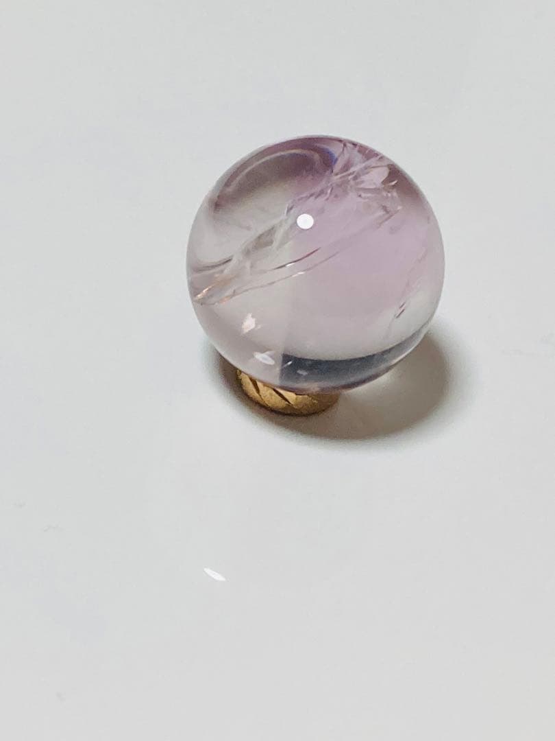 Cラベンダー ライトカラー アメジスト 紫水晶 アメシスト スフィア 丸玉 幸運