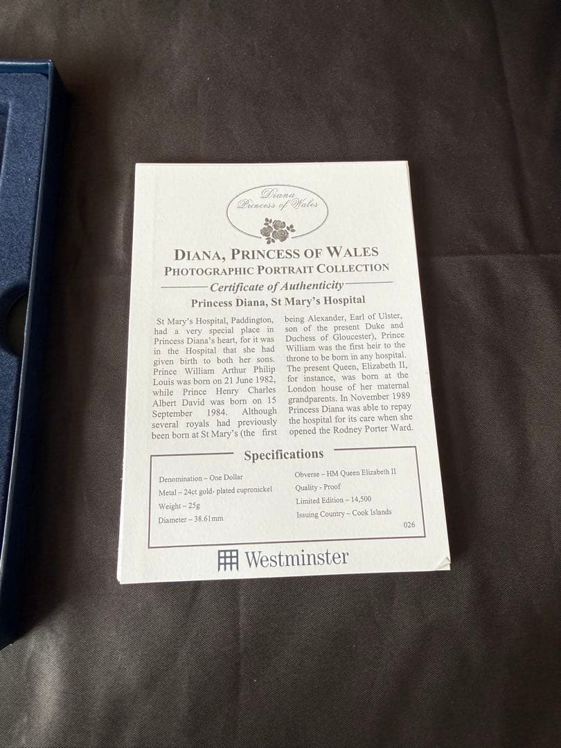 ダイアナ元皇太子妃 写真肖像コレクション　ダイアナ　　コレクション