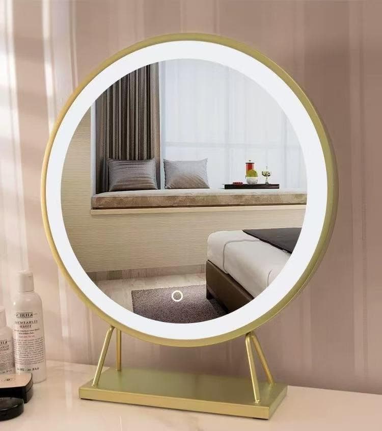 ホワイトモダンドレッサーミラー付き 訳あり品写真をご確認J206-100-04