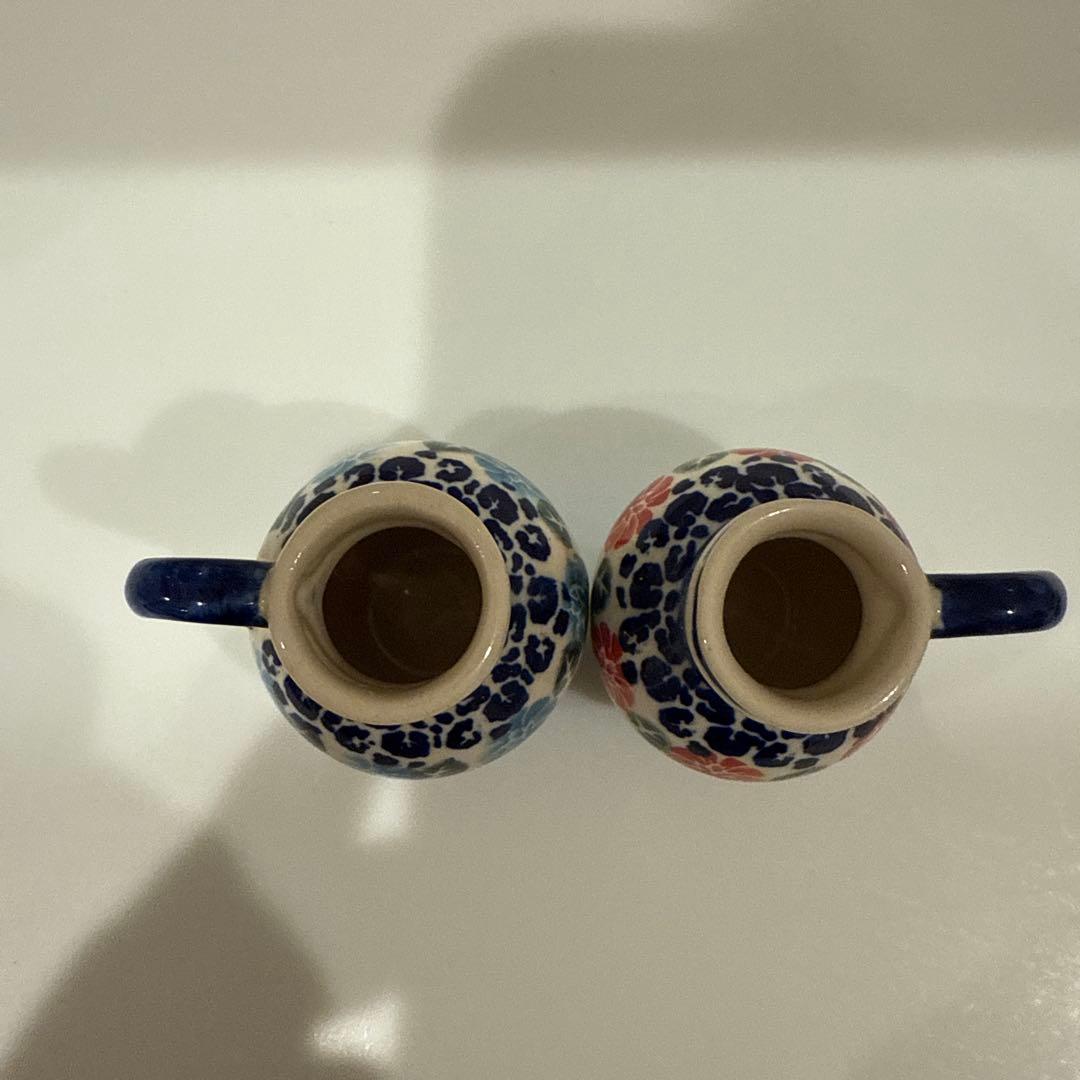 ポーリッシュポタリー　魚形　花瓶　おまとめ