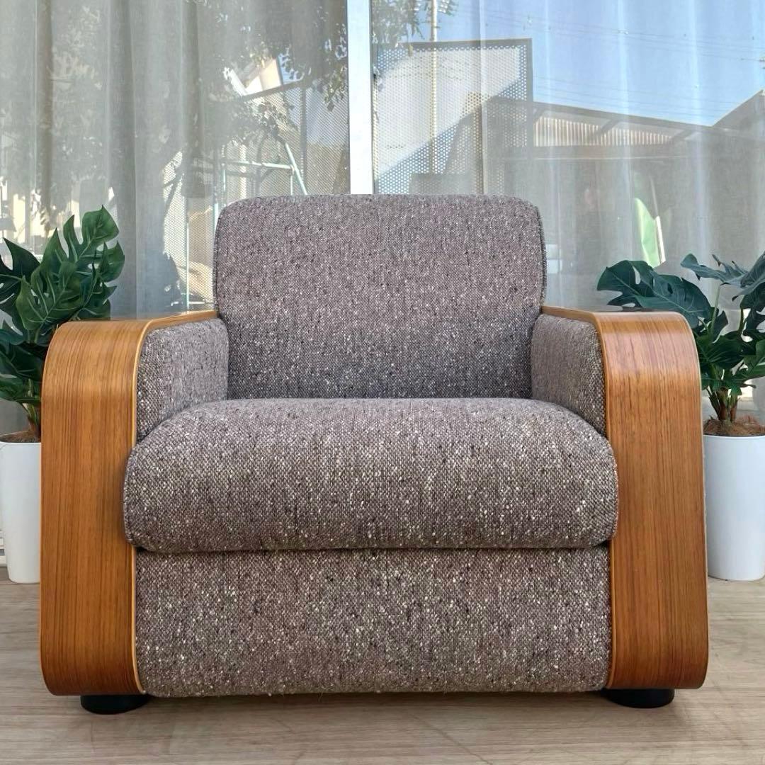 TENDO 天童木工　イージーチェア　① シングルソファ　ジャパニーズモダン