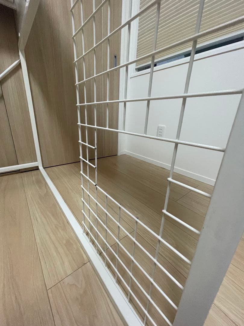 ホワイト ロフトベッド シングルサイズ