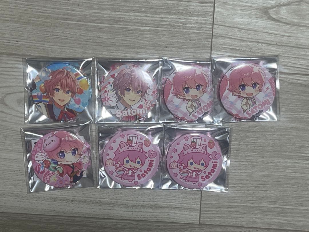 すとぷり さとみくん 缶バッジ - メルカリ