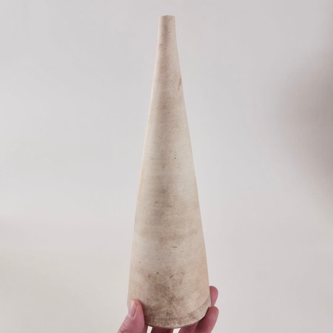 塔のような 陶立体 花器？ フラワーベース？ 古道具 アンティーク オブジェ