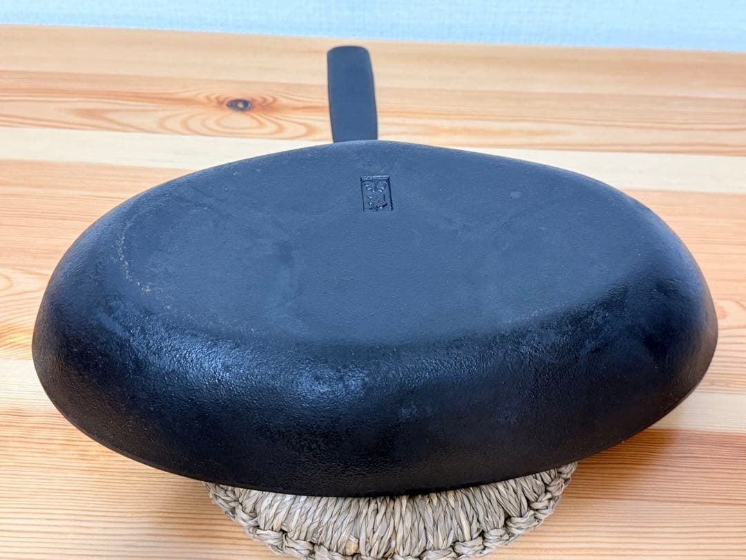 小笠原陸兆　蓋つきフィッシュパン　南部鉄器　鉄フライパン