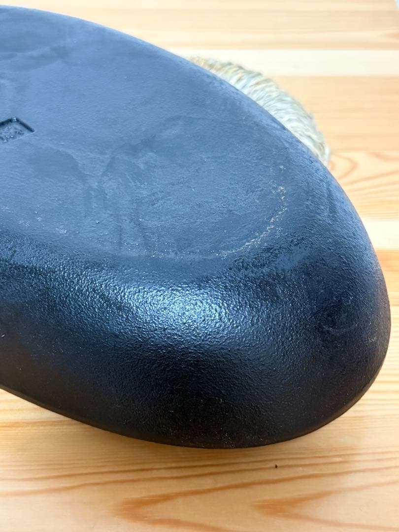 小笠原陸兆　蓋つきフィッシュパン　南部鉄器　鉄フライパン