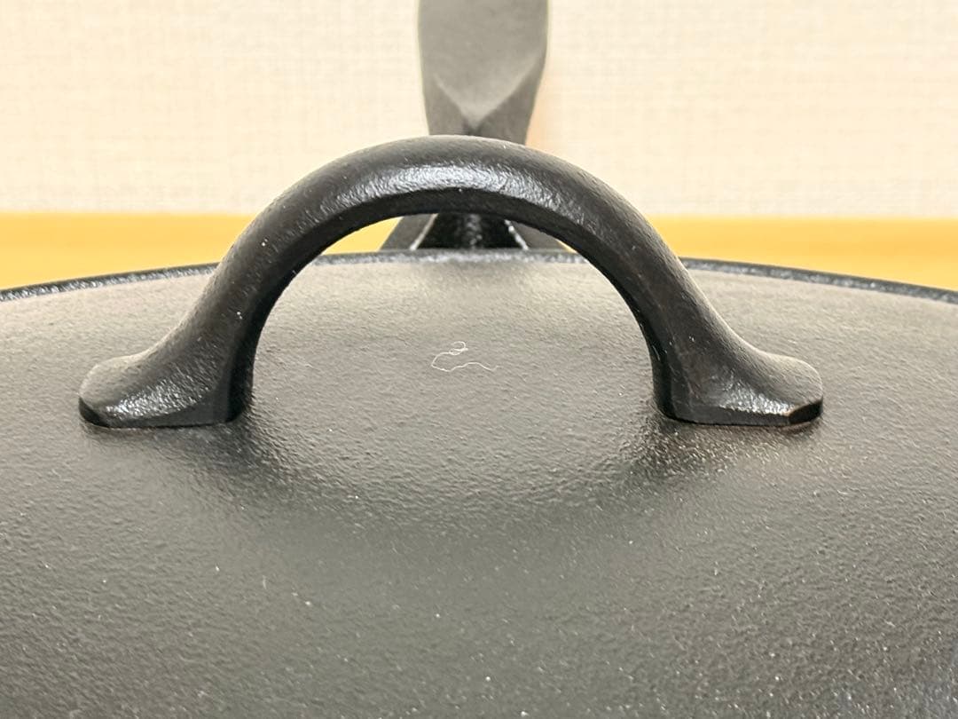 小笠原陸兆　蓋つきフィッシュパン　南部鉄器　鉄フライパン