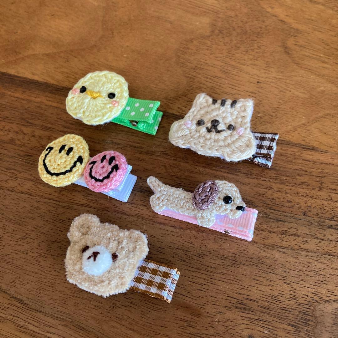 くま様ご確認用☆ベビーヘアクリップ