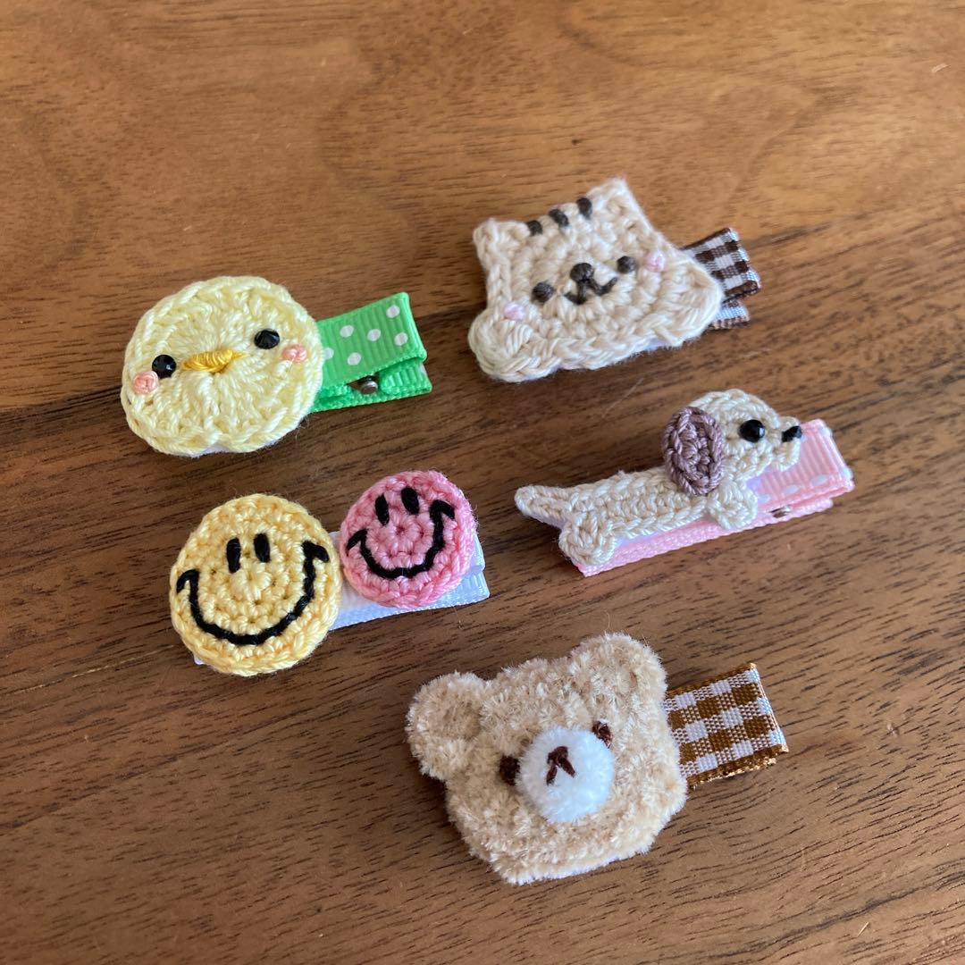 くま様ご確認用☆ベビーヘアクリップ