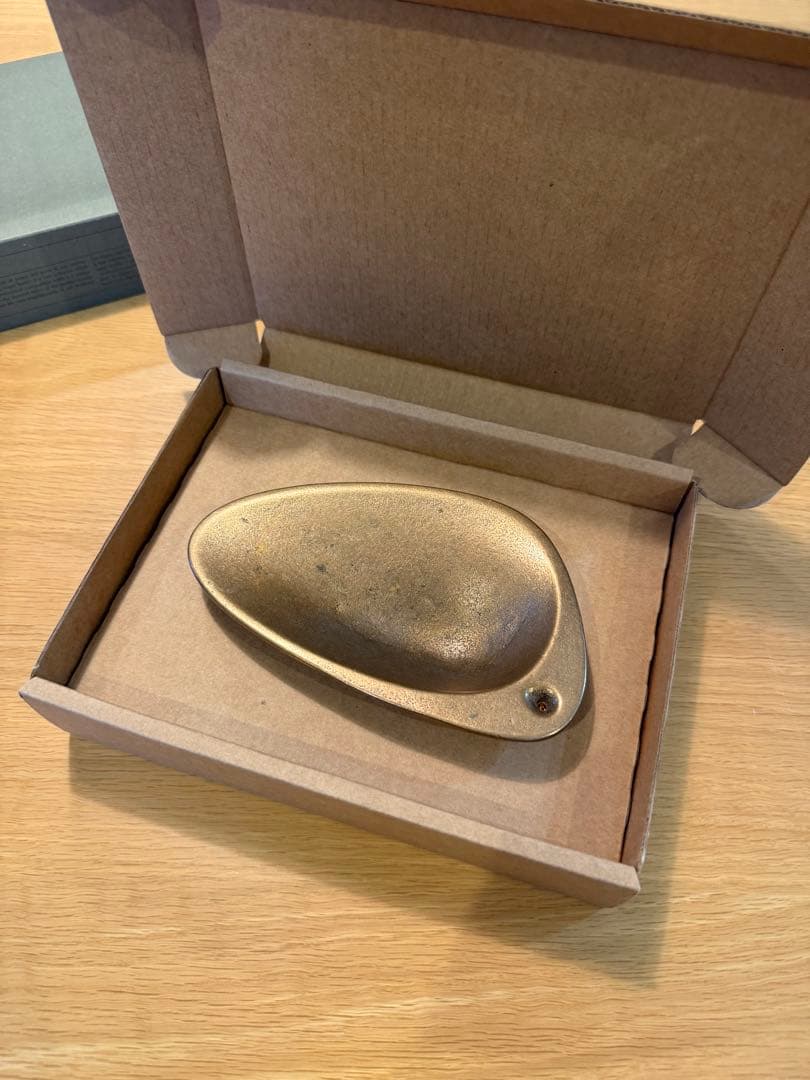 イソップ Aesop ブロンズ インセンス ホルダー お香立て 美品 巾着袋付き