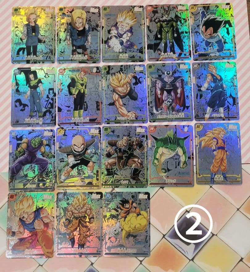 ドラゴンボール コミパラ 海外 ①②③ 56枚セット - メルカリ