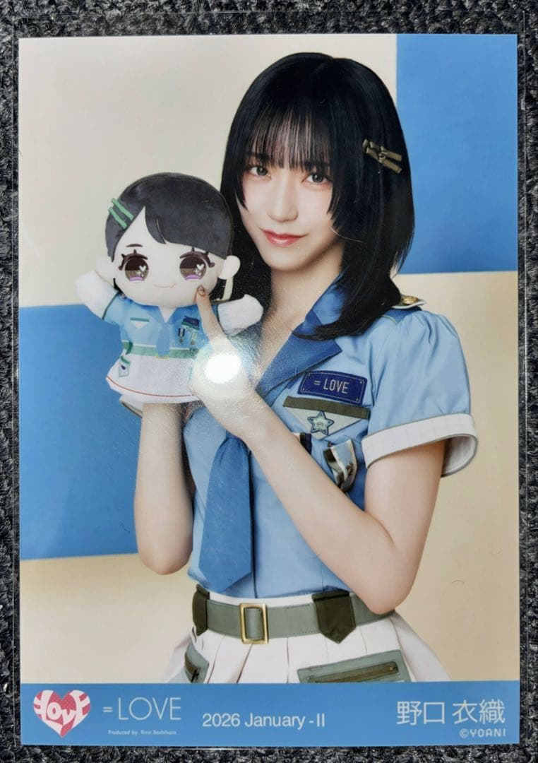 LOVE 野口衣織 2026.1月② 生写真チュウ - メルカリ