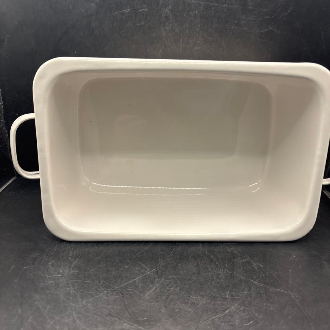 プラン・ド・パリ　ジュリアン　角ストッカー　ピスケット缶　ホーロー　琺瑯