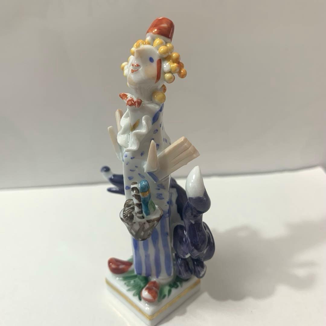 マイセン 手捻り人形 赤頭巾ちゃん