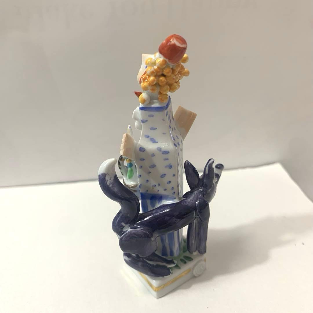 マイセン 手捻り人形 赤頭巾ちゃん