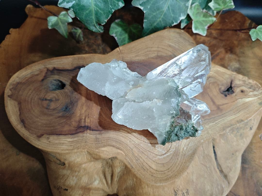 ヒマラヤ水晶 原石 クラスター 天然石A024