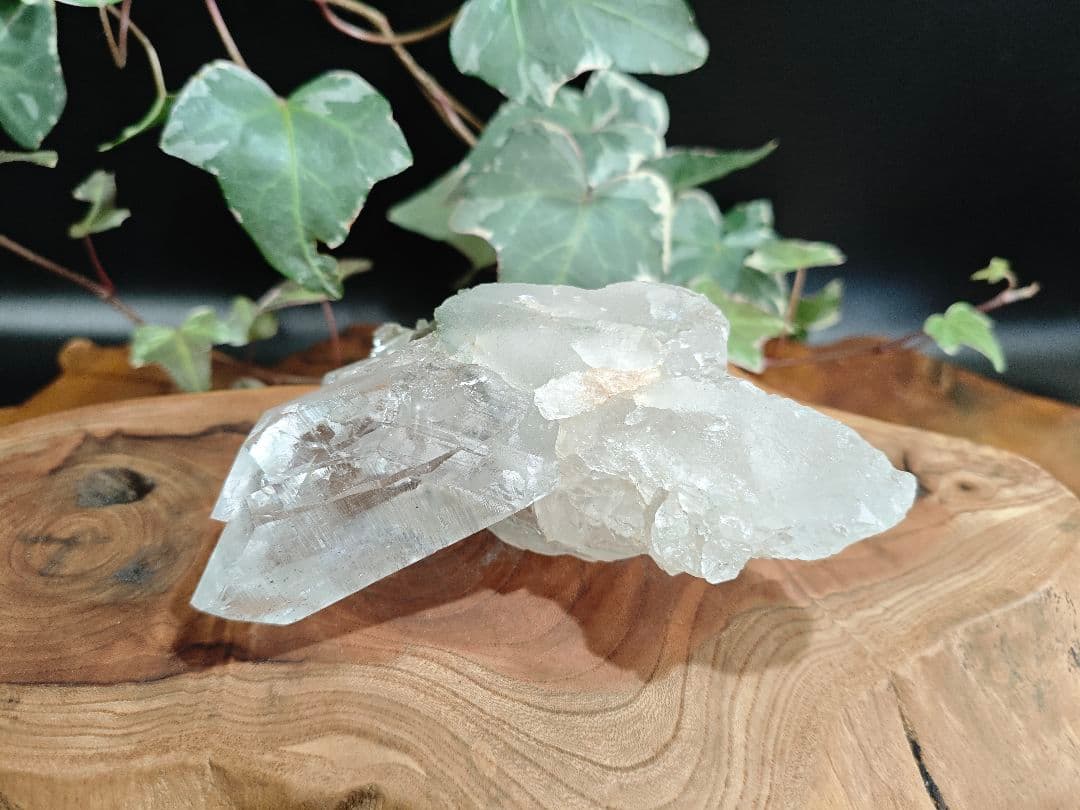 ヒマラヤ水晶 原石 クラスター 天然石A024